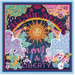 Galison - Liberty All You Need is Love 500 db-os könyv dobozos Puzzle (ZKUK9780735380097)