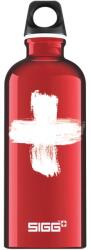 SIGG Traveller Water Bottle Swiss Red - Svájci Fémkulacs - Piros - 600 ml