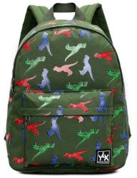 YLX Gear YLX Hemlock gyerek hátizsák - nagy - Green Dinosaurs