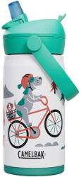 CamelBak Flip Straw Kids szívószálas termosz 350 ml - Biking Dogs