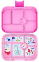 Yumbox Original 6 rekeszes uzsonnásdoboz - bento box - Power Pink - Paris