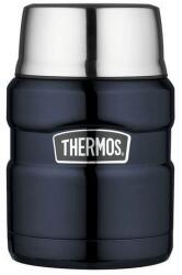 Thermos Food Jar ételtermosz kanállal - 470 ml - mélykék