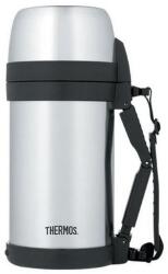 Thermos Duplafalú Rozsdamentes termosz 2 pohárral -szürke - 1400 ml