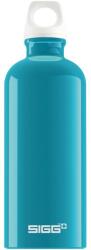 SIGG Traveller Water Bottle Fabulous Aqua - Svájci Fémkulacs - Világoskék - 600 ml