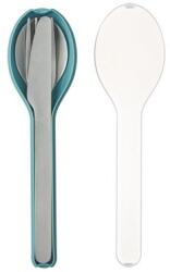 Mepal Ellipse 3 részes evőeszköz készlet - nordic green