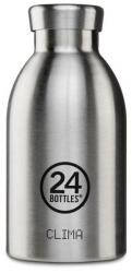 24Bottles Clima 330 ml rozsdamentes acél termosz - Steel