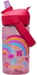 CamelBak Flip Straw Kids szívószálas műanyag kulacs 400 ml - Rainbow Floral