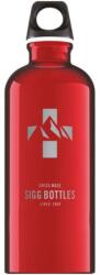 SIGG Traveller Water Bottle - Mountain Red - Svájci Fémkulacs - 600 ml