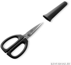 KAI Dirk konyhai olló - fekete / Sebastian Conran Gifu Collection (BP-0023)