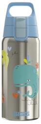 SIGG Kids Shield Therm One acél gyerek termosz 500 ml - Whale Friend