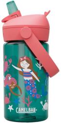 CamelBak Flip Straw Kids szívószálas műanyag kulacs 400 ml - Mermaid Friends