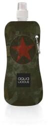 Aqua Licious összehajtható kulacs - Army - 400 ml