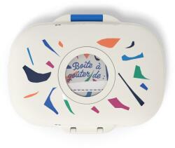 monbento Gram Snack box uzsonnás doboz - Catimini Blue Terazzo