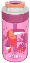 KAMBUKKA Lagoon Kids szívószálas gyerek kulacs 400 ml - Toekan Love