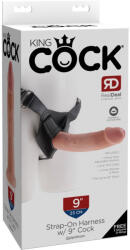 Strap on Harness with 9" Cock Light