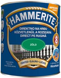 Hammerite fémfesték fényes zöld 2, 5 l (42374)