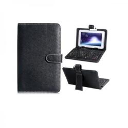  Tablet Bag 7" Leather w Keyboard, Black, G0214B