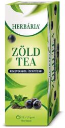 Herbária Zöld tea feketeribizli - 25 filter - biobolt