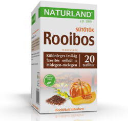 Naturland Sütőtök-Rooibos teakeverék - 20 filter - biobolt