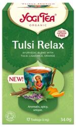YOGI TEA Relax Tulsi nyugtató tea - 17 filter/doboz - biobolt