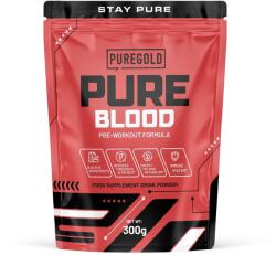 Pure Gold Pure Blood Pre-Workout Tutti Frutti ízű italpor - 300g - biobolt