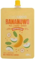 OWOLOVO 100% Banános trópusi gyümölcspüré - 200g - biobolt