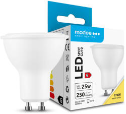 Modee Lighting LED Izzó Spot Alu-Plastic 3W GU10 110° 2700K (250 lumen) ERP (ML-GU10P2700K3W) - lindlight
