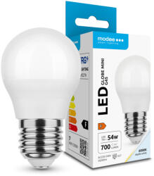 Modee Lighting LED Izzó Globe Mini G45 7W E27 200° 6000K (700 lumen) ERP (ML-G456000K7WE27N)