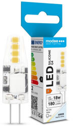 Modee Lighting LED Izzó G4 Silicon DC 12V 1, 8W 6000K (180 lumen) ERP (ML-G4S6000K1-8WN)
