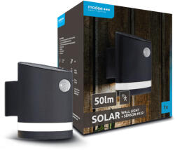Modee Lighting LED Szolár Napelemes Fali Lámpa WS122 + sensor (50 lumen) (ML-WS122) - lindlight