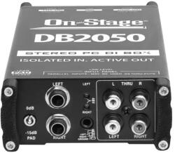 On-Stage Stands OnStage DB2050 - DI Box Audio Stereo Activ (12554)