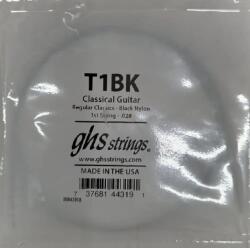 GHS T1BK Black Nylon - Coarda mi Chitara Clasica (T1BK)