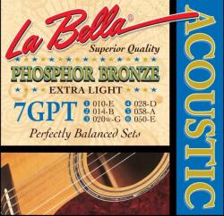 La Bella 7GPT - Set Corzi Chitara Acustica 10-50 (7GPT)