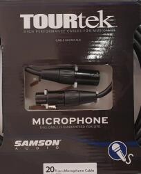 Samson Tourtek TM20 XLR-XLR - Cablu microfon 6m (ESATM20)