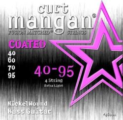 Curt Mangan Nickel Extra Light Coated - Set 4 Corzi Chitara Bass 40-95 (46001)