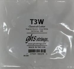 GHS T3W Clear Nylon - Coarda Sol Chitara Clasica (T3W)