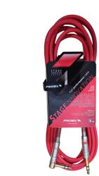 Proel STAGE342LU05 Jack-Jack TRS - Cablu Balansat 5m Rosu (STAGE342LU05RD)