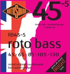 Rotosound Swing Bass RS665LD - Set Corzi Chitara Bas 45-130 (80)