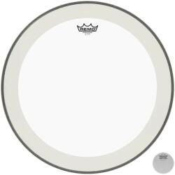 Remo Powerstroke 4 Clear 20" cu Falam Patch Bass - Fata toba mare (P4-1320-C2)
