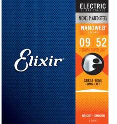 Elixir Nanoweb Superlight 09-52 7 String - Set Corzi Chitara Electrica (3313212007)