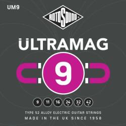 Rotosound Ultramag 9 - Set Corzi Chitara Electrica 09-42 (UM9)