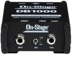 On-Stage Stands OnStage DB1000 - DI Box Stereo Activ (12556)