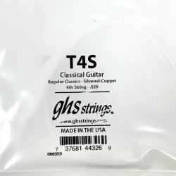 GHS T4S Silver - Coarda Re Chitara Clasica (T4S)