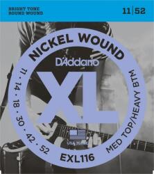D'Addario EXL116 - Set Corzi Chitara Electrica 11-52 (EXL116)