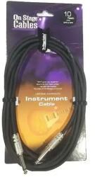 On-Stage Stands OnStage IC-10 Jack-Jack - Cablu Instrument 3m (10797)