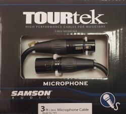 Samson Tourtek TM3 XLR-XLR - Cablu microfon 1m (ESATM3)