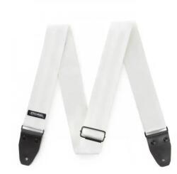 Dunlop DST70-01WH Deluxe Seatbelt White Strap - Curea Chitara (32700162001)