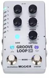 MOOER Groove Loop X2 - Pedala Looper si Drum Machine (GROOVELOOPX2)
