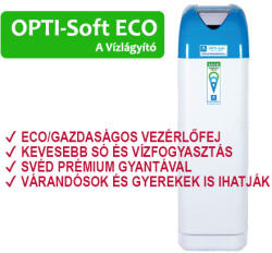  OPTI-Soft ECO-120-VR34 vízlágyító berendezés - MINDEN KOROSZTÁLY IHATJA A VIZÉT