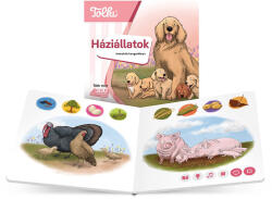 Tolki Interaktív foglalkoztató kiskönyv - Háziállatok (62966)